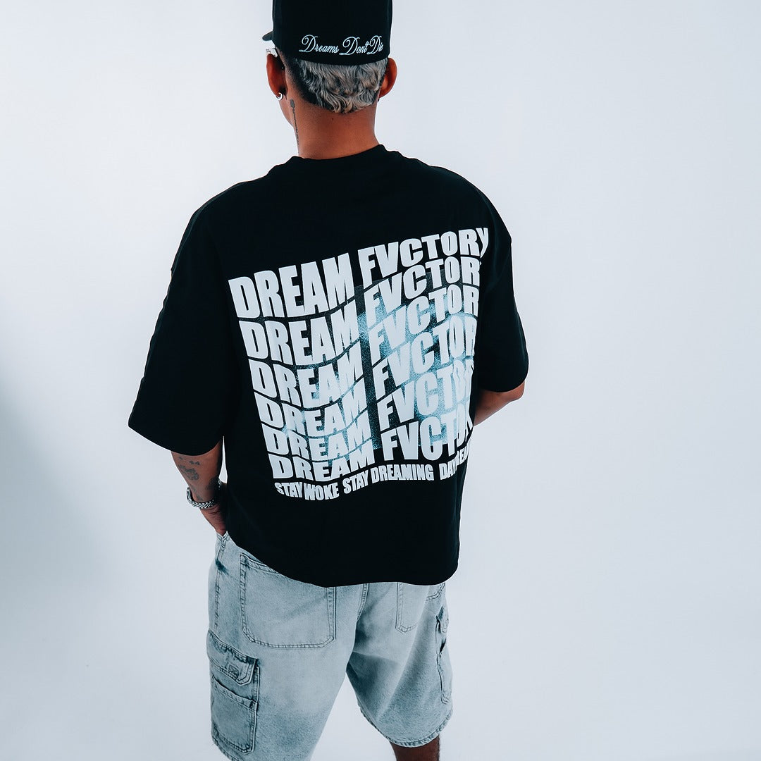DF Oversized Boxy Fit Blue
